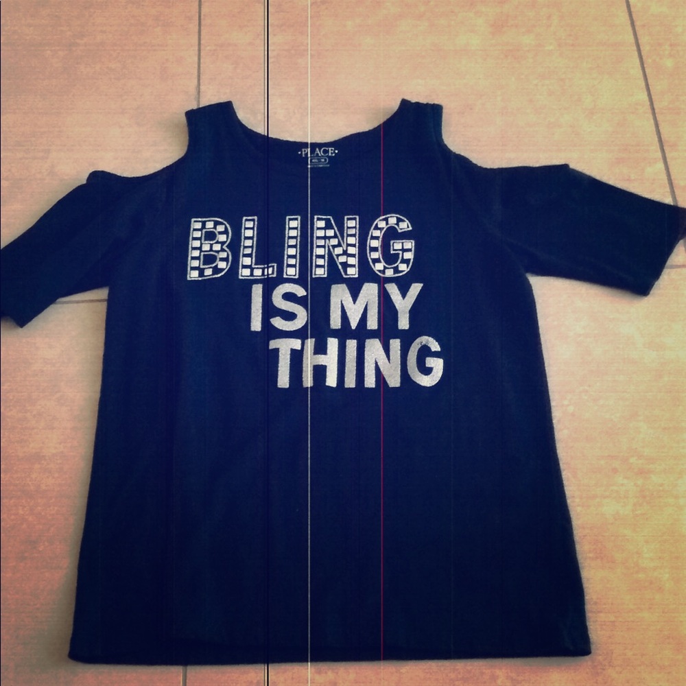 An of the shoulder shirt for a 16 year old girl